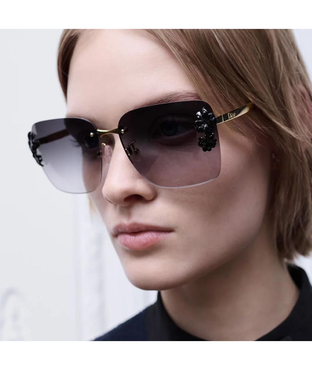 CHRISTIAN DIOR Серые солнцезащитные очки, фото 2