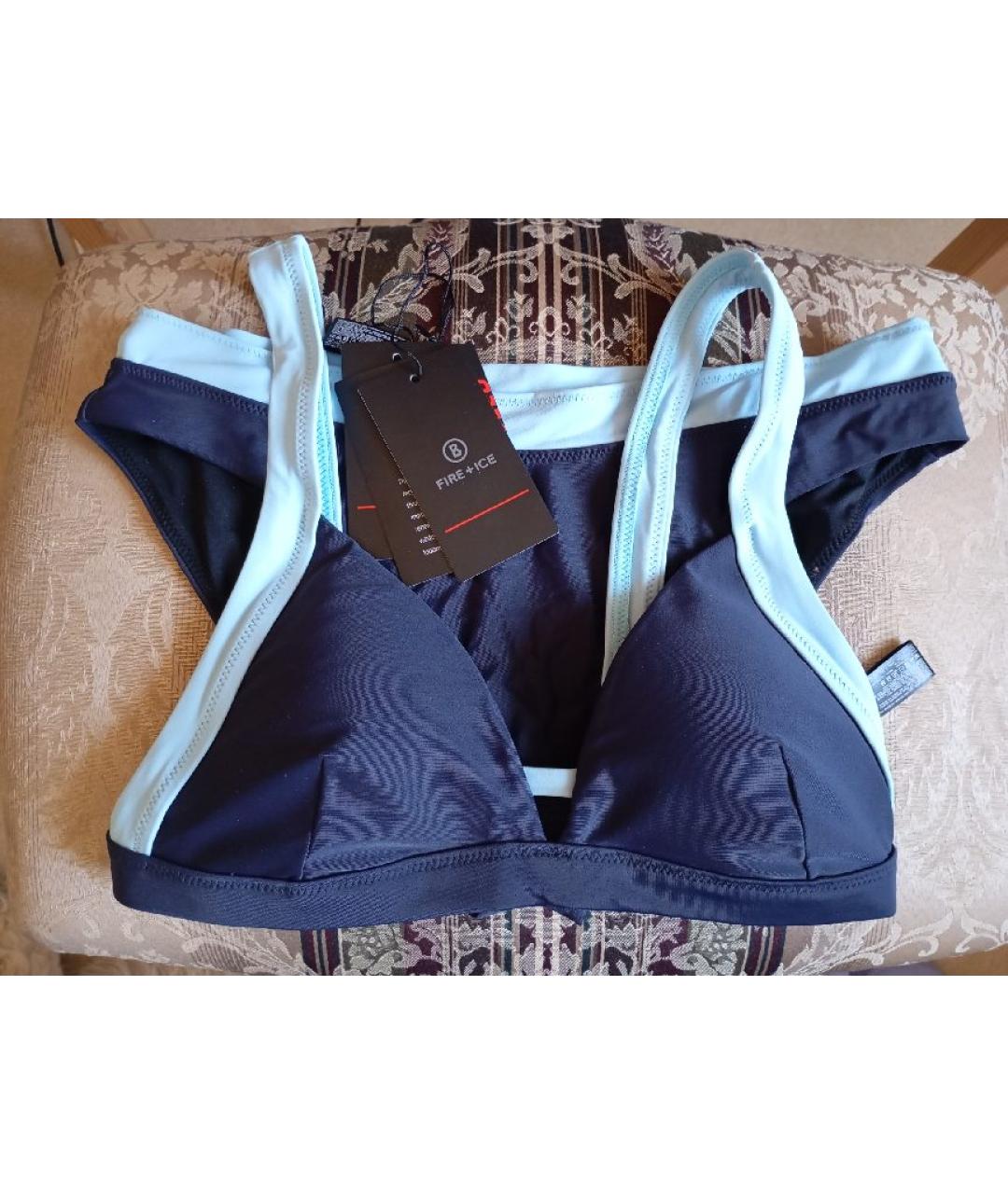 BOGNER Темно-синий полиамидовый купальник, фото 3