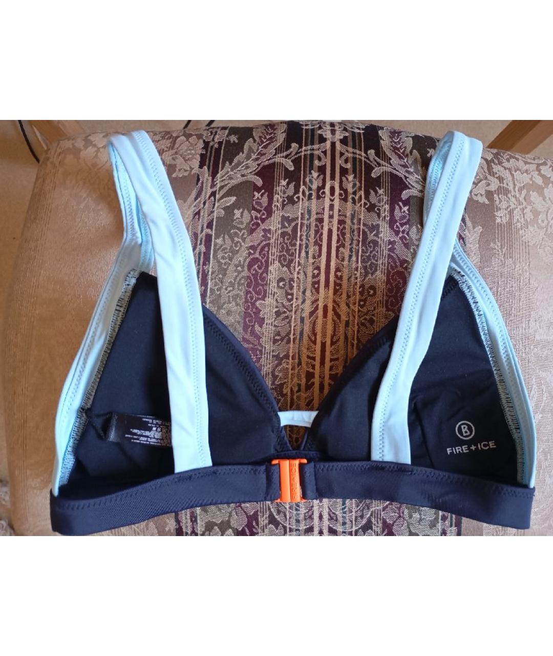 BOGNER Темно-синий полиамидовый купальник, фото 4