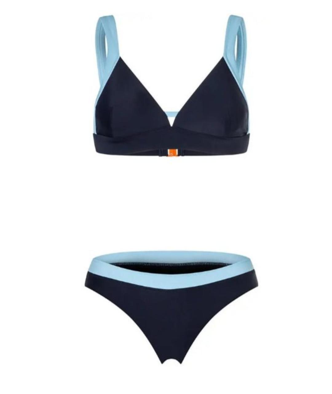 BOGNER Темно-синий полиамидовый купальник, фото 5