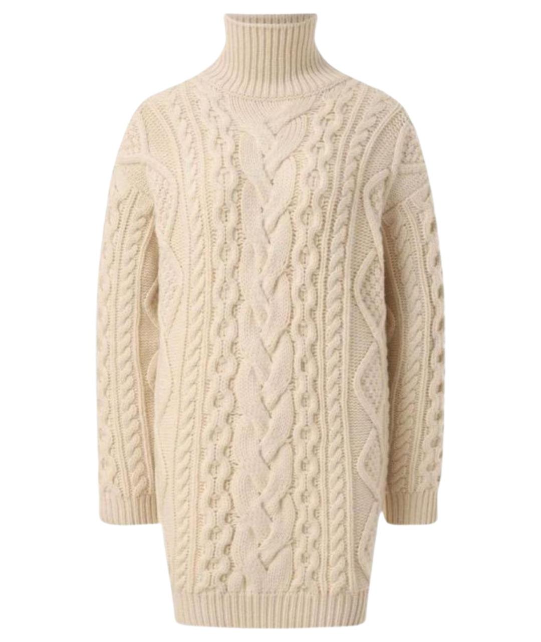 CELINE Белый кашемировый джемпер / свитер, фото 1