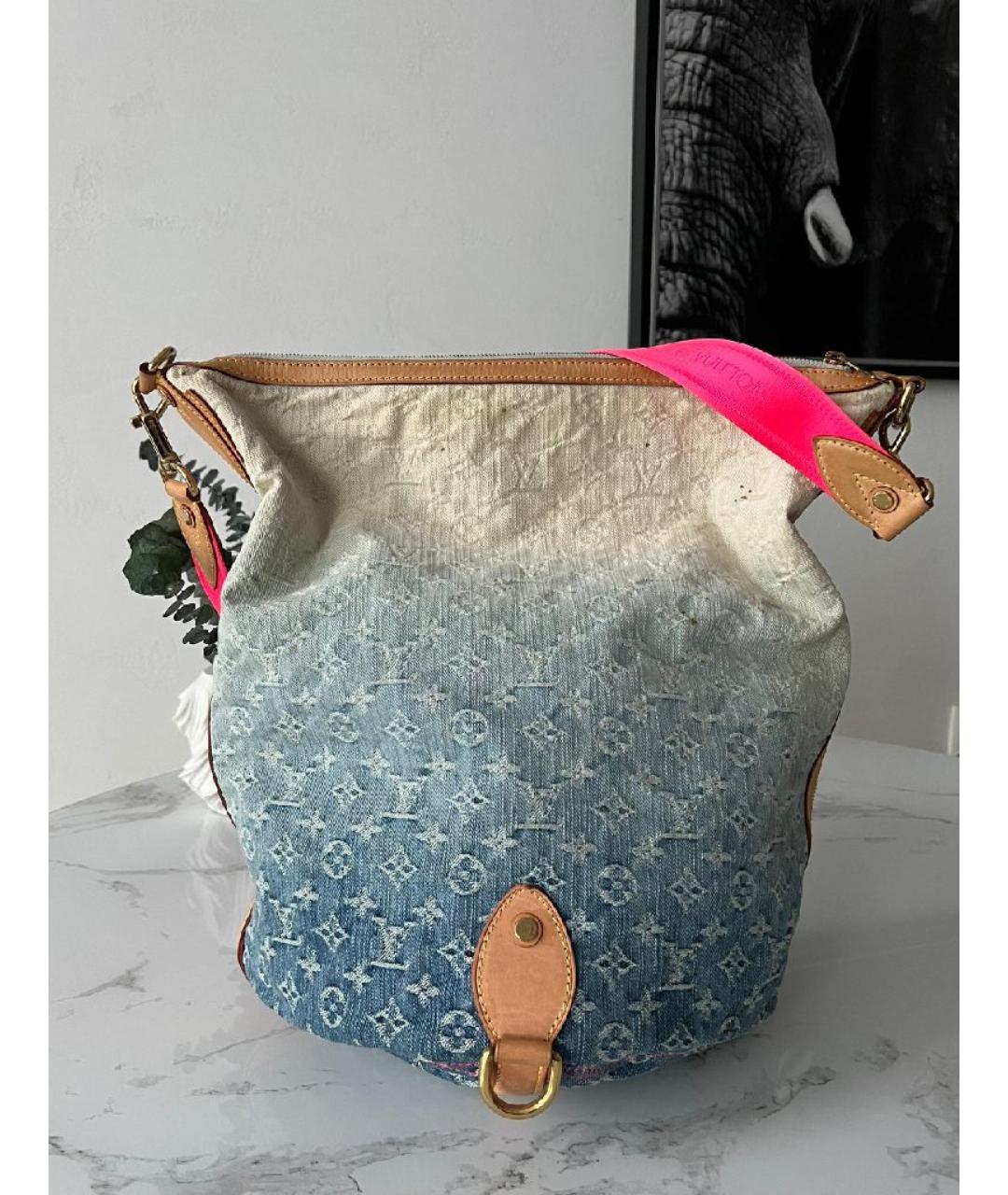 LOUIS VUITTON Мульти хлопковая сумка через плечо, фото 3