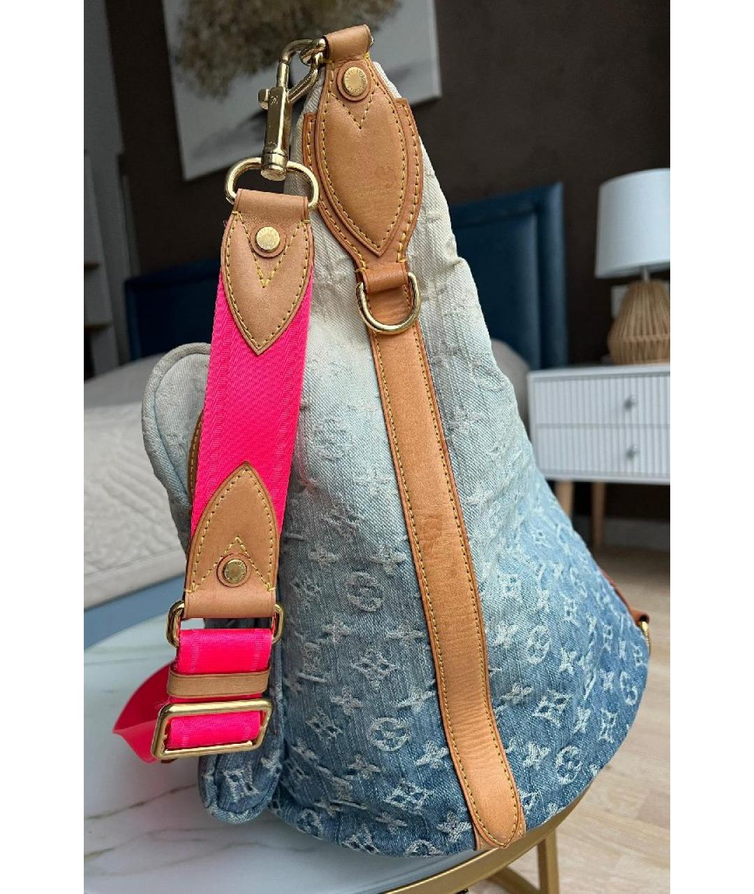 LOUIS VUITTON Мульти хлопковая сумка через плечо, фото 2