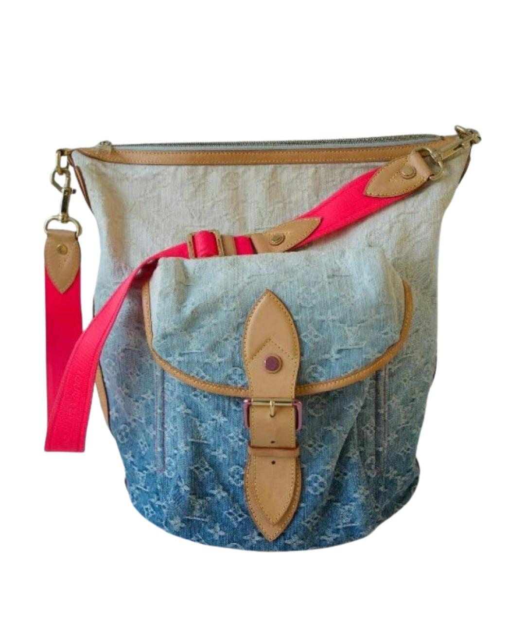 LOUIS VUITTON Мульти хлопковая сумка через плечо, фото 1