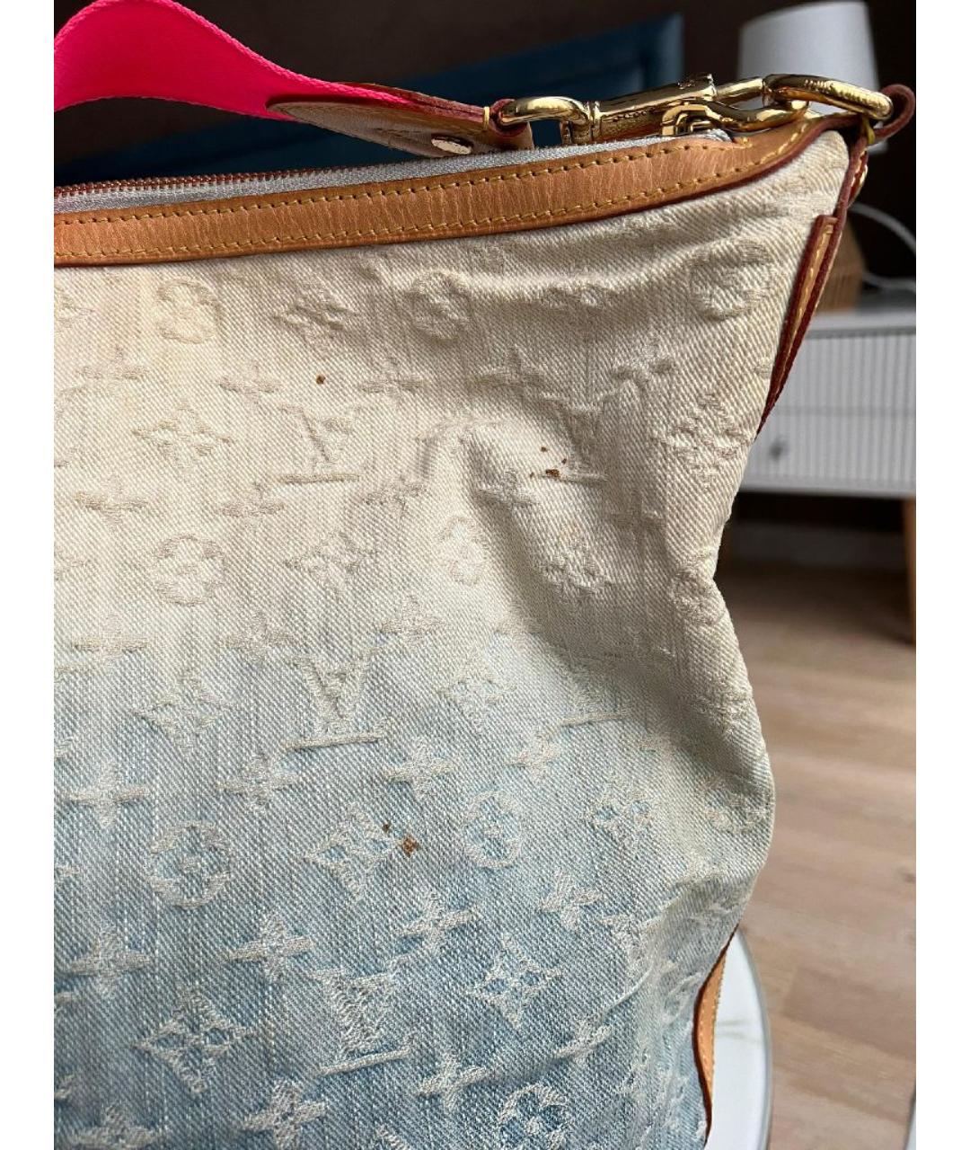 LOUIS VUITTON Мульти хлопковая сумка через плечо, фото 9