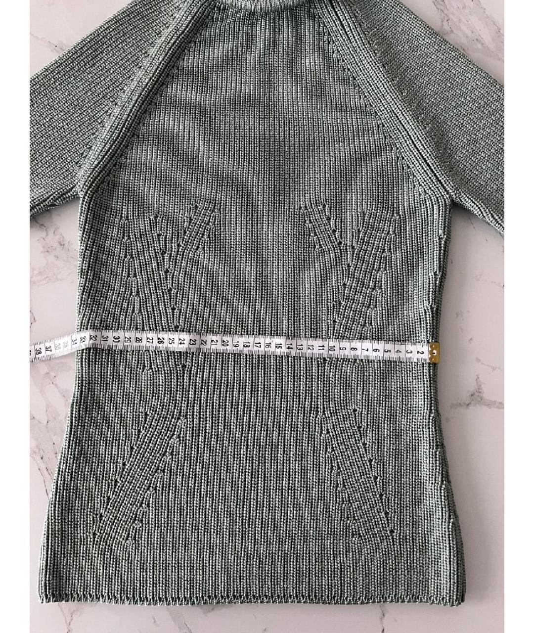 FENDI Голубой вискозный джемпер / свитер, фото 7