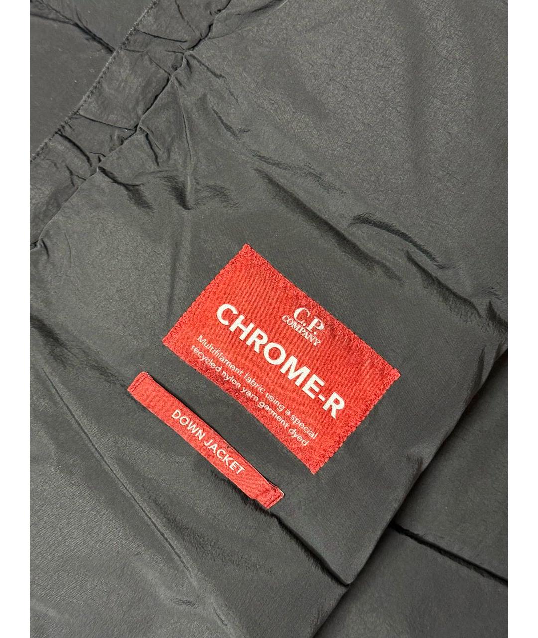 CP COMPANY Черный полиамидовый пуховик, фото 5