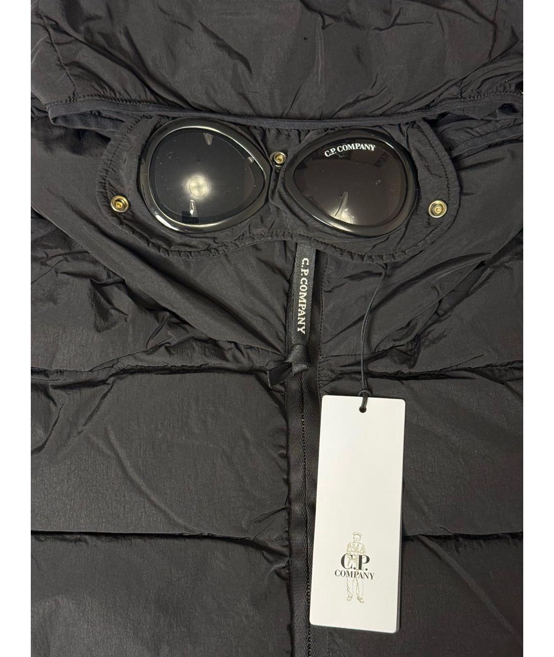 CP COMPANY Черный полиамидовый пуховик, фото 2