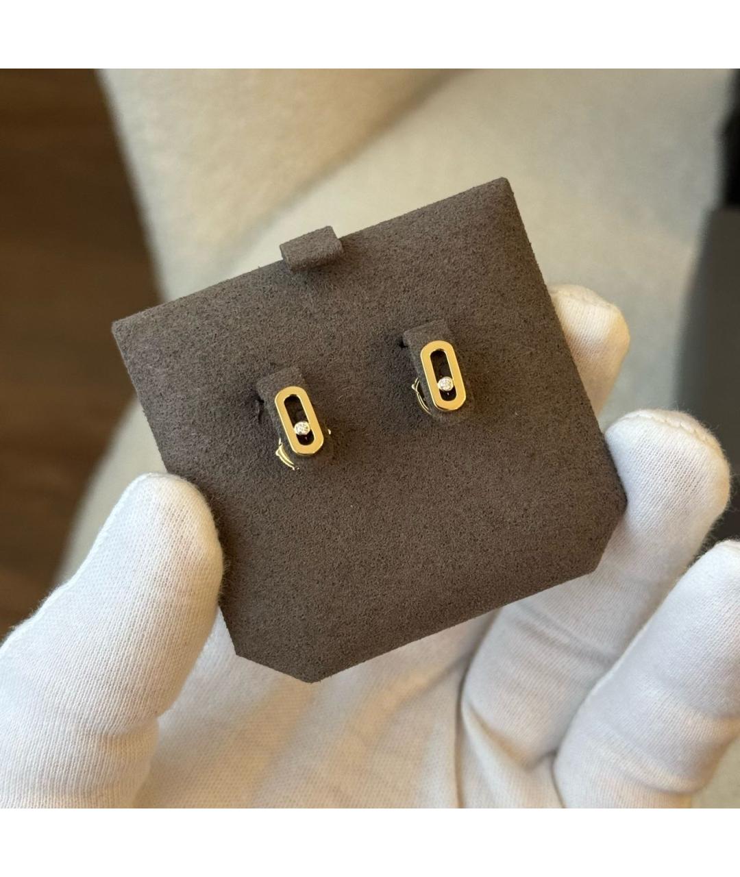 MESSIKA Золотые серьги из желтого золота, фото 3