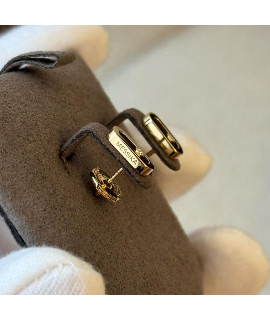 MESSIKA Золотые серьги из желтого золота, фото 4