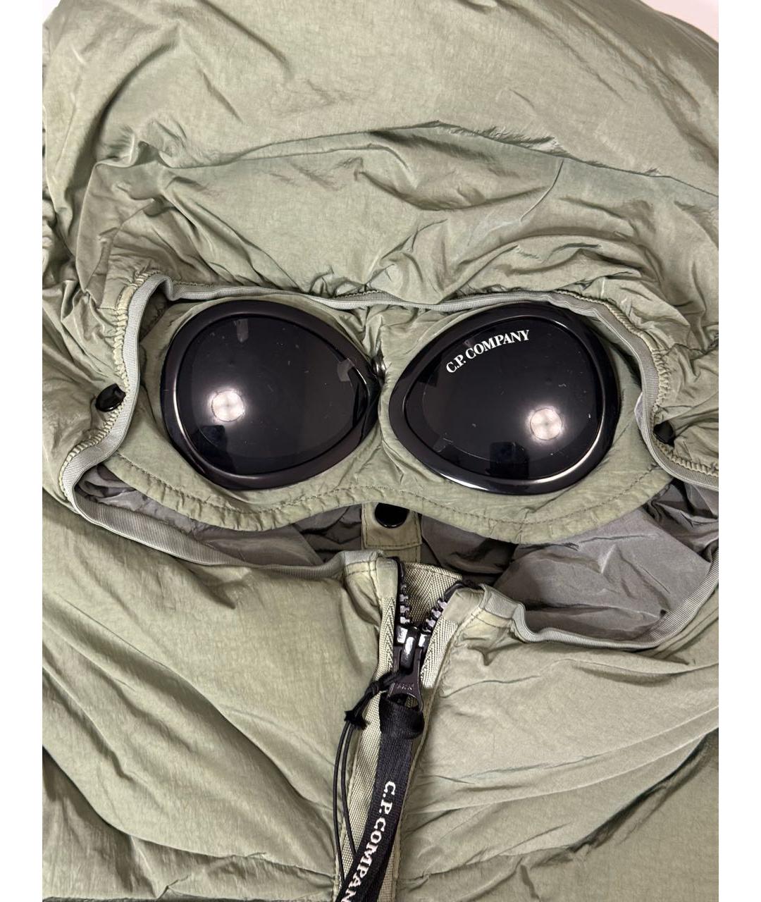 CP COMPANY Зеленый полиамидовый пуховик, фото 4