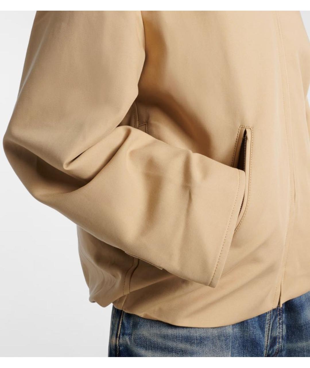 ACNE STUDIOS Бежевая хлопковая куртка, фото 7