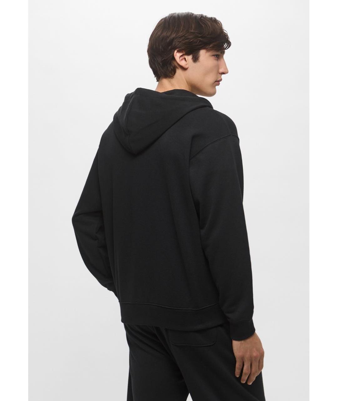 NEW BALANCE Черный хлопко-эластановый спортивный костюм, фото 7