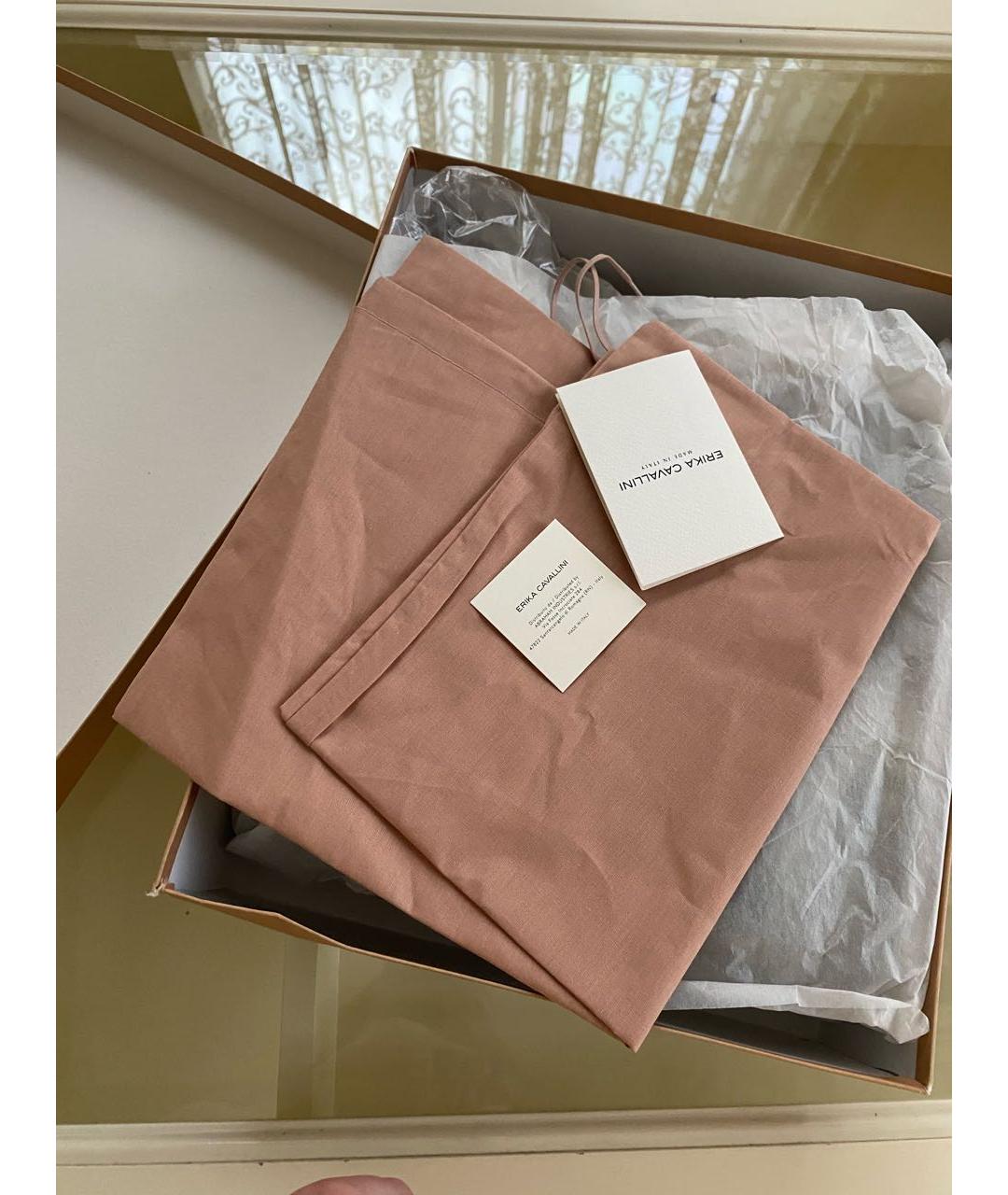 ERIKA CAVALLINI Бежевые кожаные полусапоги, фото 6