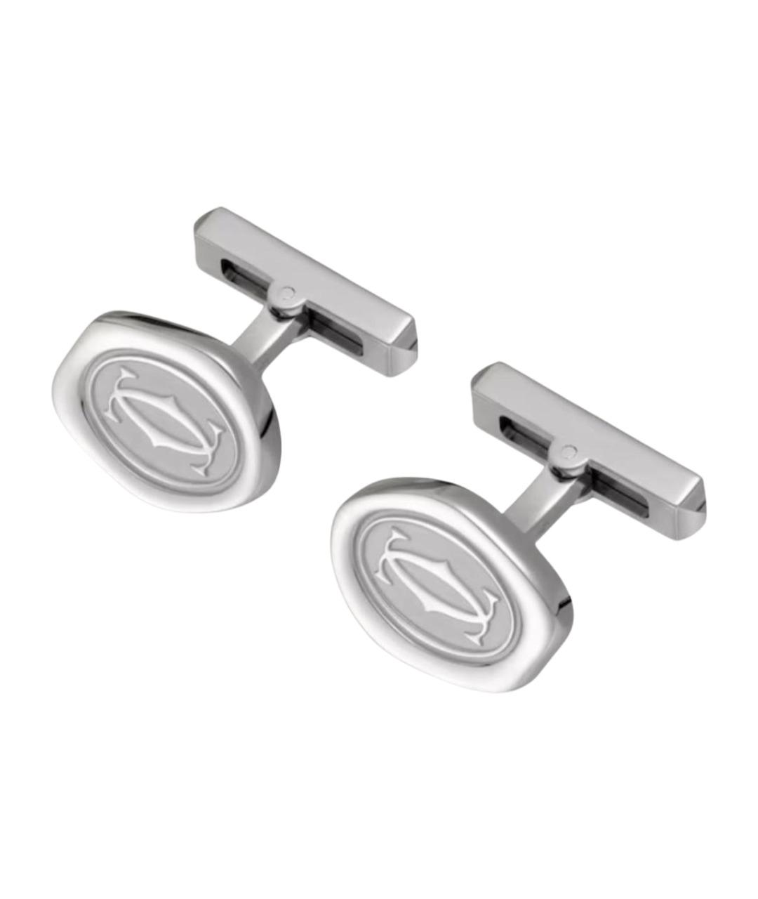 CARTIER Серебряные серебряные запонки, фото 1