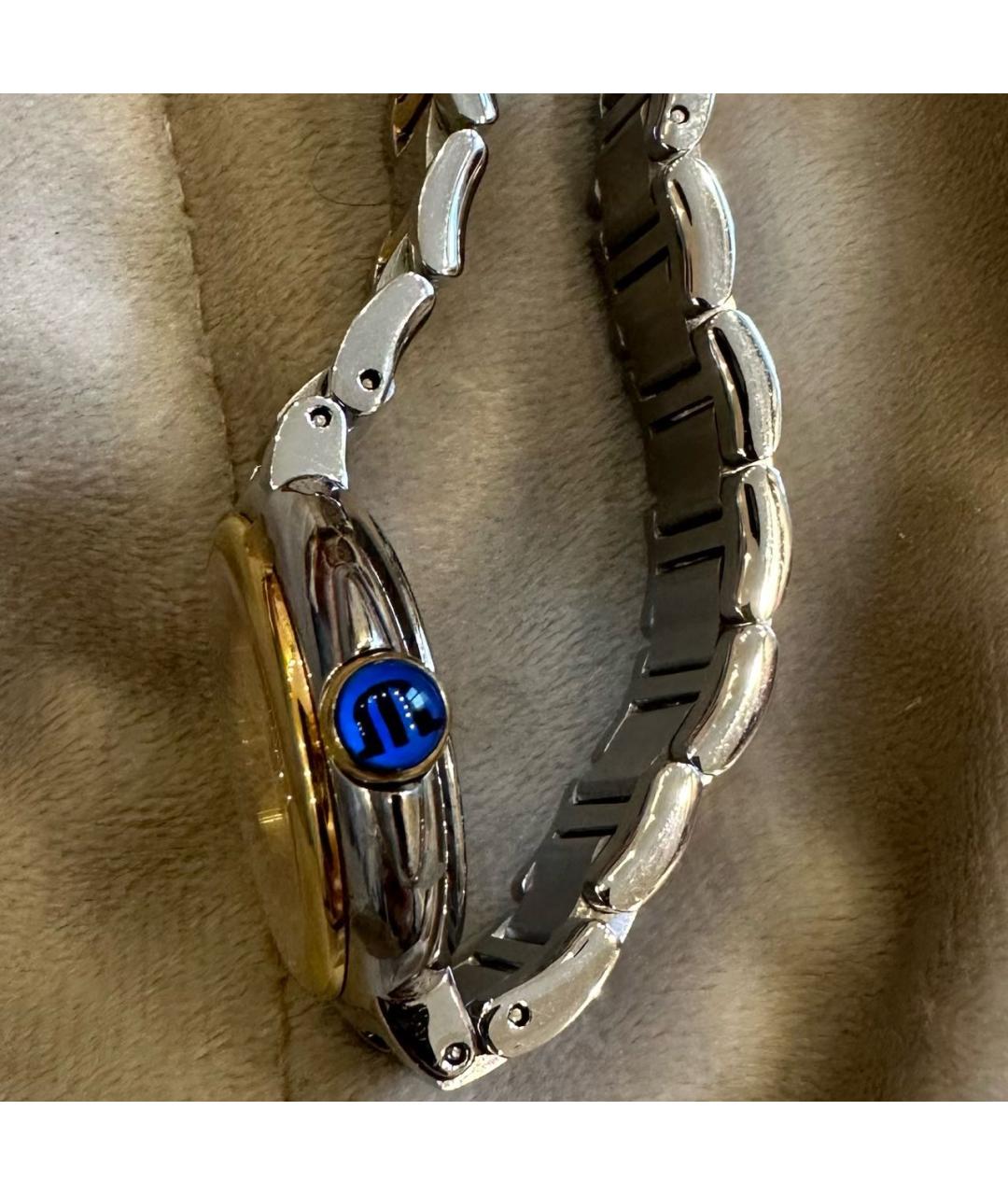 MAURICE LACROIX Серебряные часы, фото 4