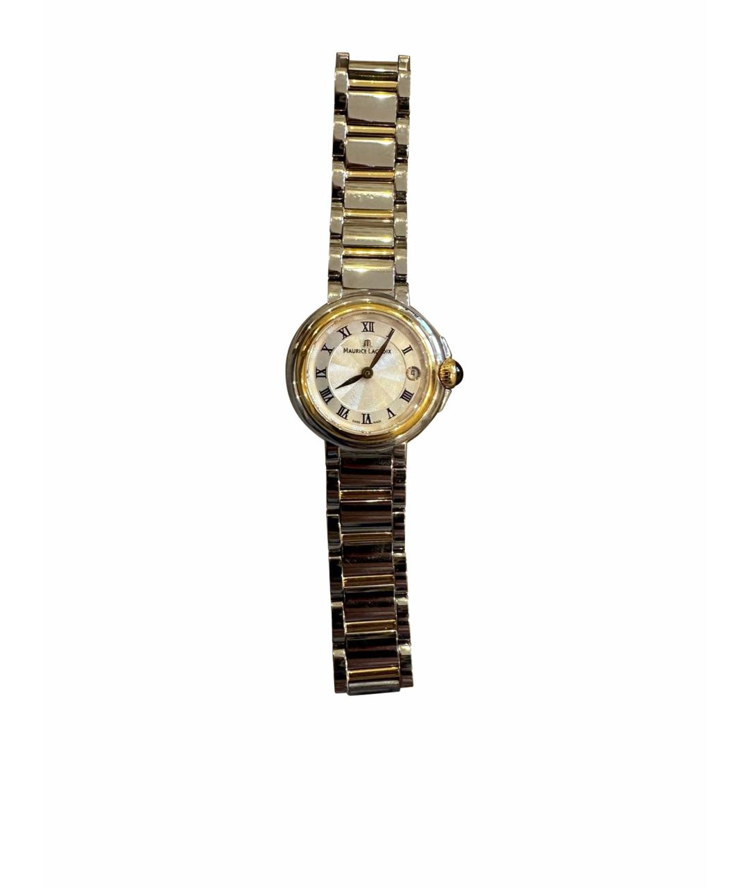 MAURICE LACROIX Серебряные часы, фото 1