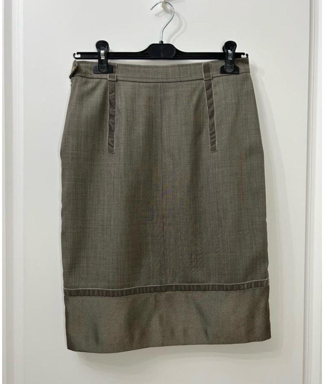 ETRO Шерстяная юбка миди, фото 6