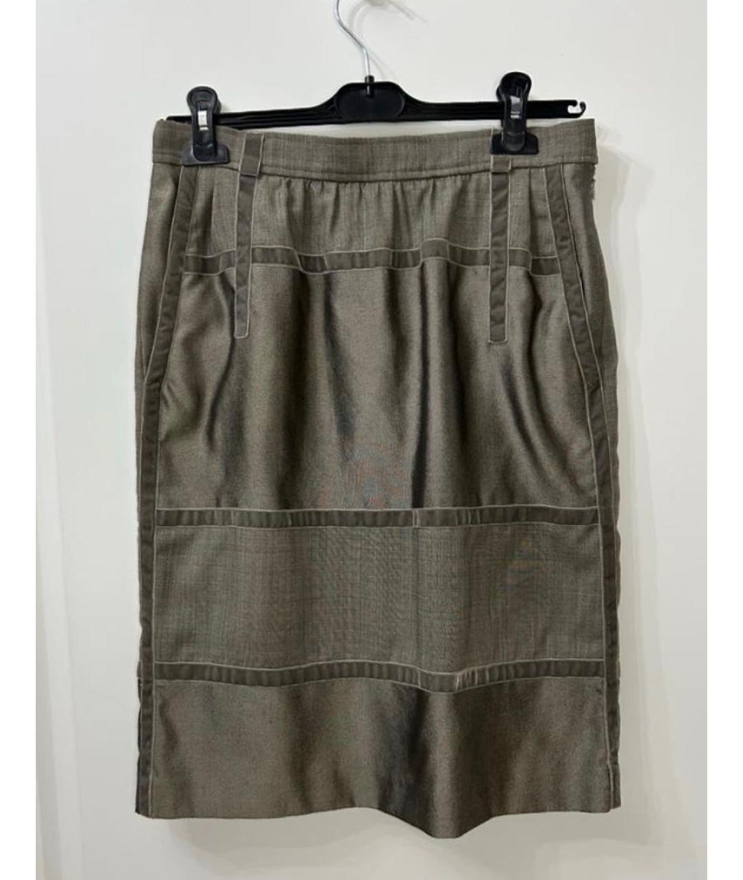 ETRO Шерстяная юбка миди, фото 7