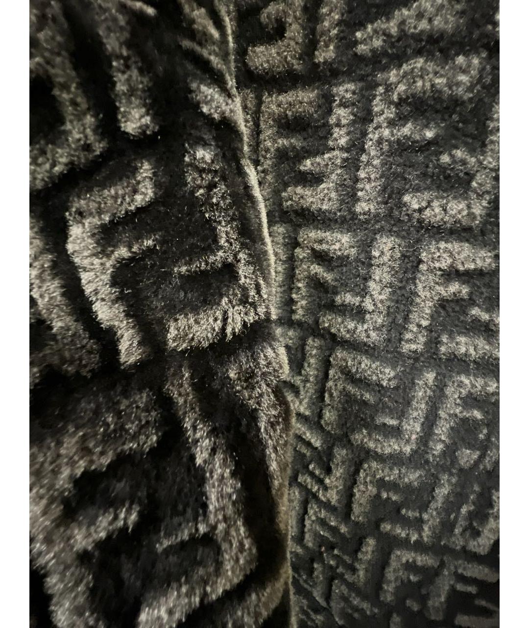 FENDI Коричневая меховая дубленка, фото 4