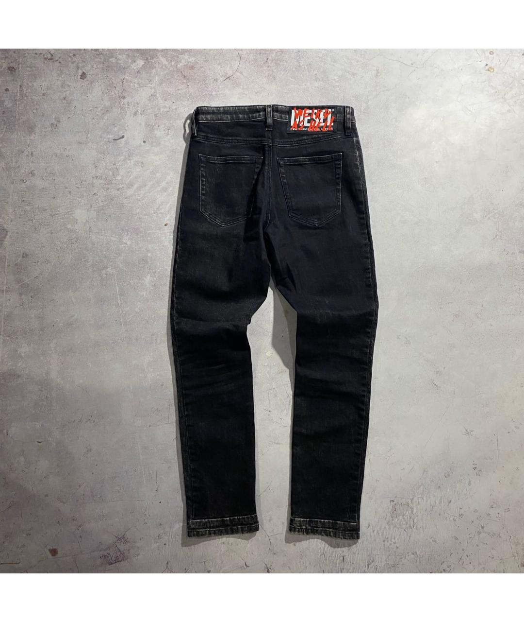 DIESEL Черные джинсы слим, фото 6