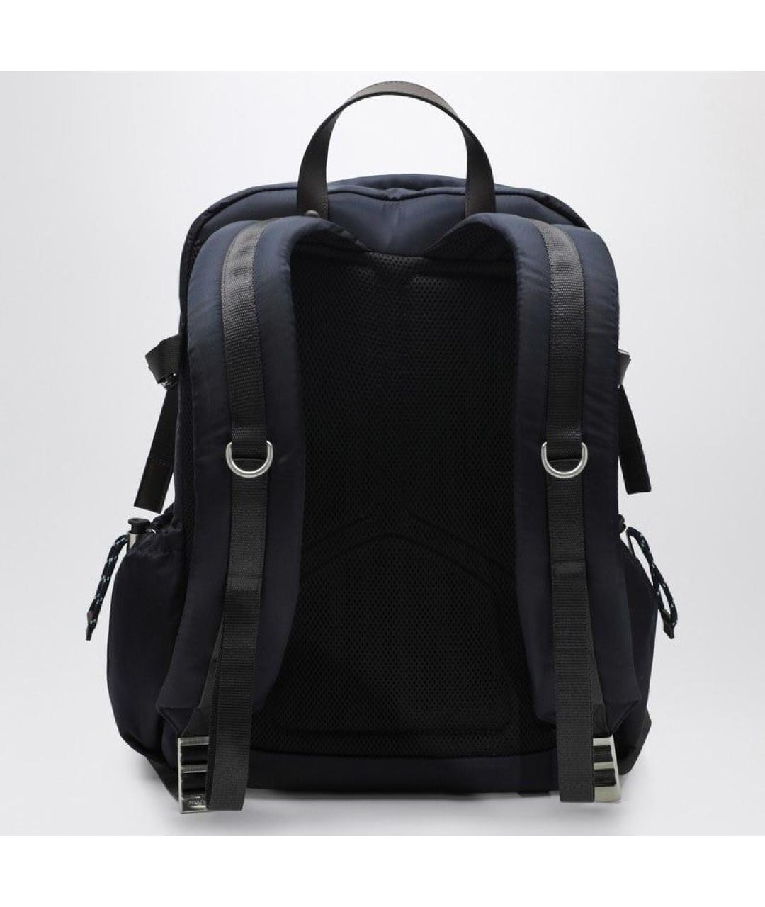 PRADA Синий тканевый рюкзак, фото 2