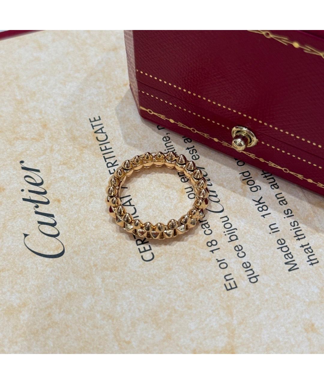 CARTIER Золотое кольцо из розового золота, фото 7