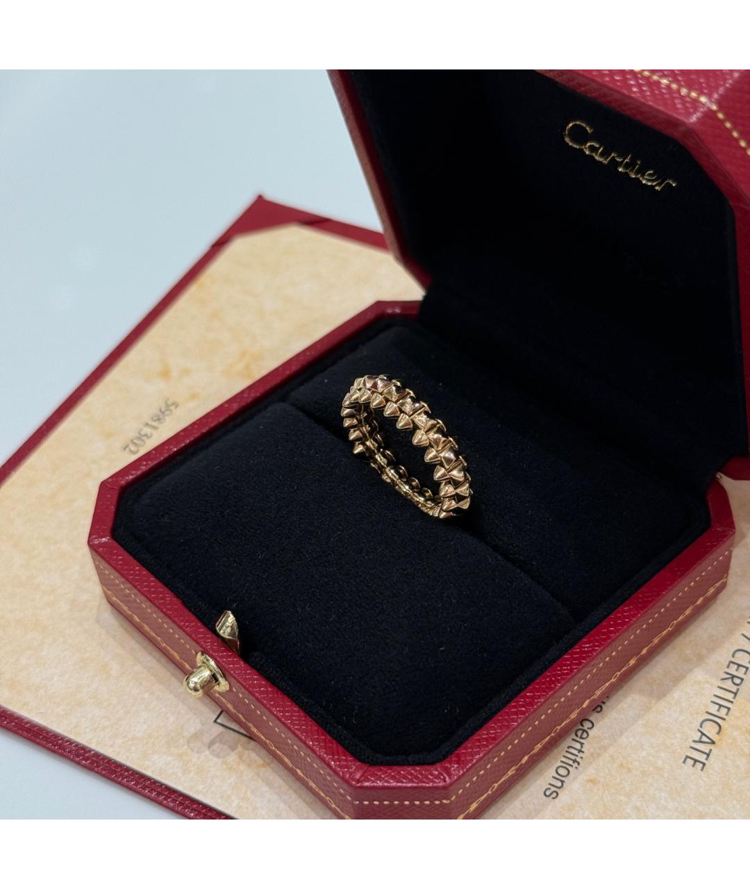 CARTIER Золотое кольцо из розового золота, фото 4