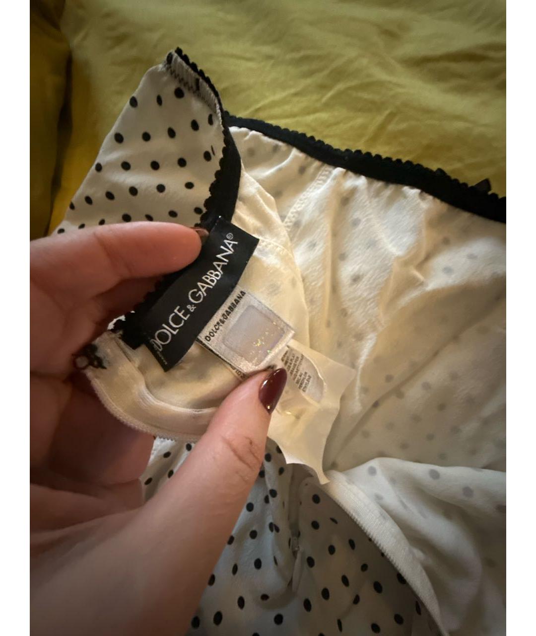 DOLCE&GABBANA Белые трусы, фото 5