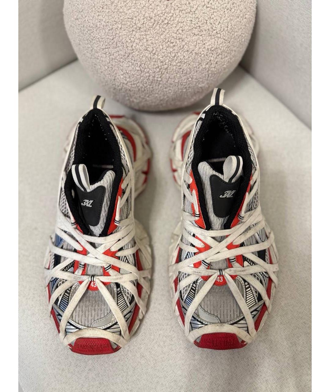 BALENCIAGA Мульти текстильные низкие кроссовки / кеды, фото 8