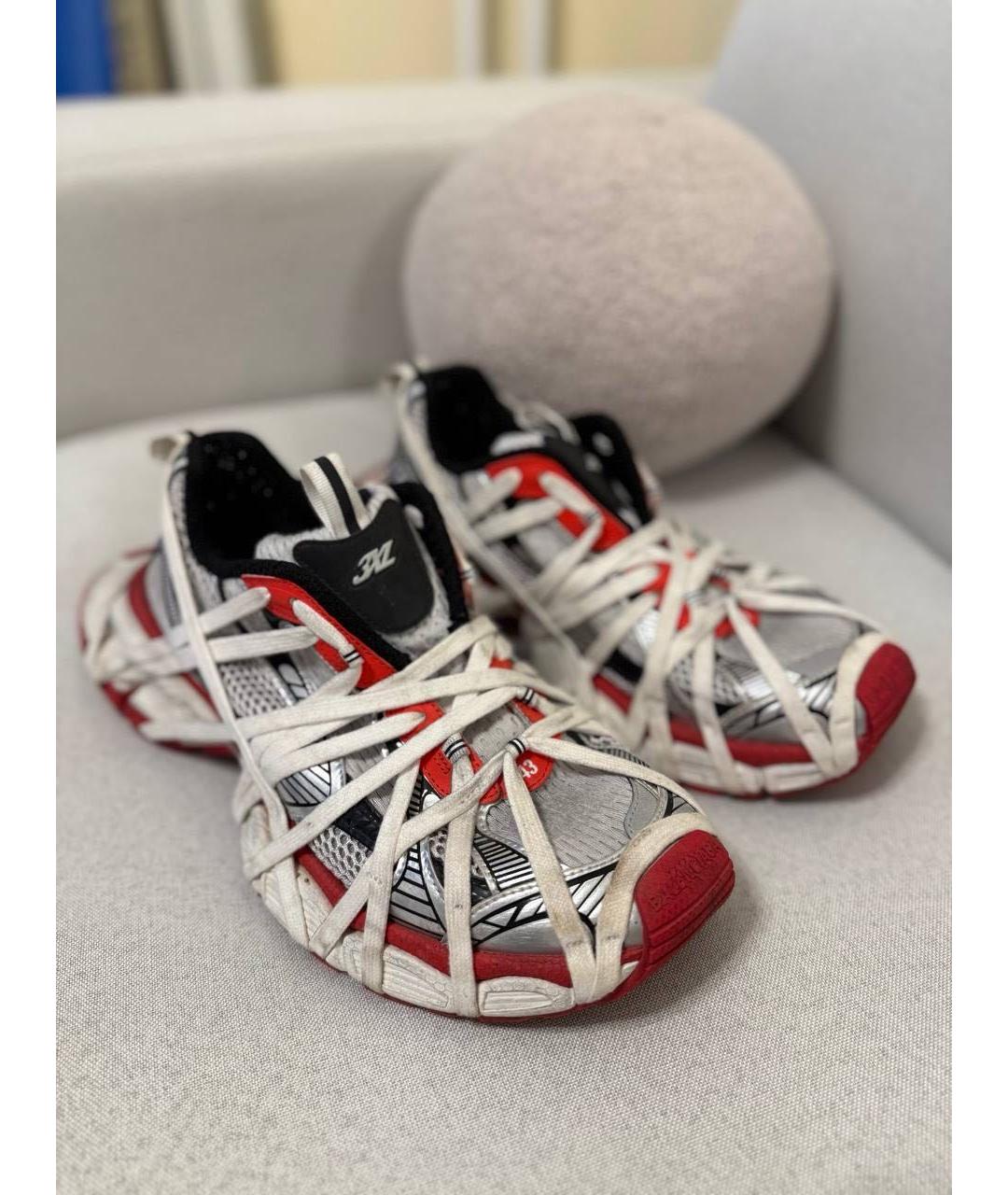 BALENCIAGA Мульти текстильные низкие кроссовки / кеды, фото 2