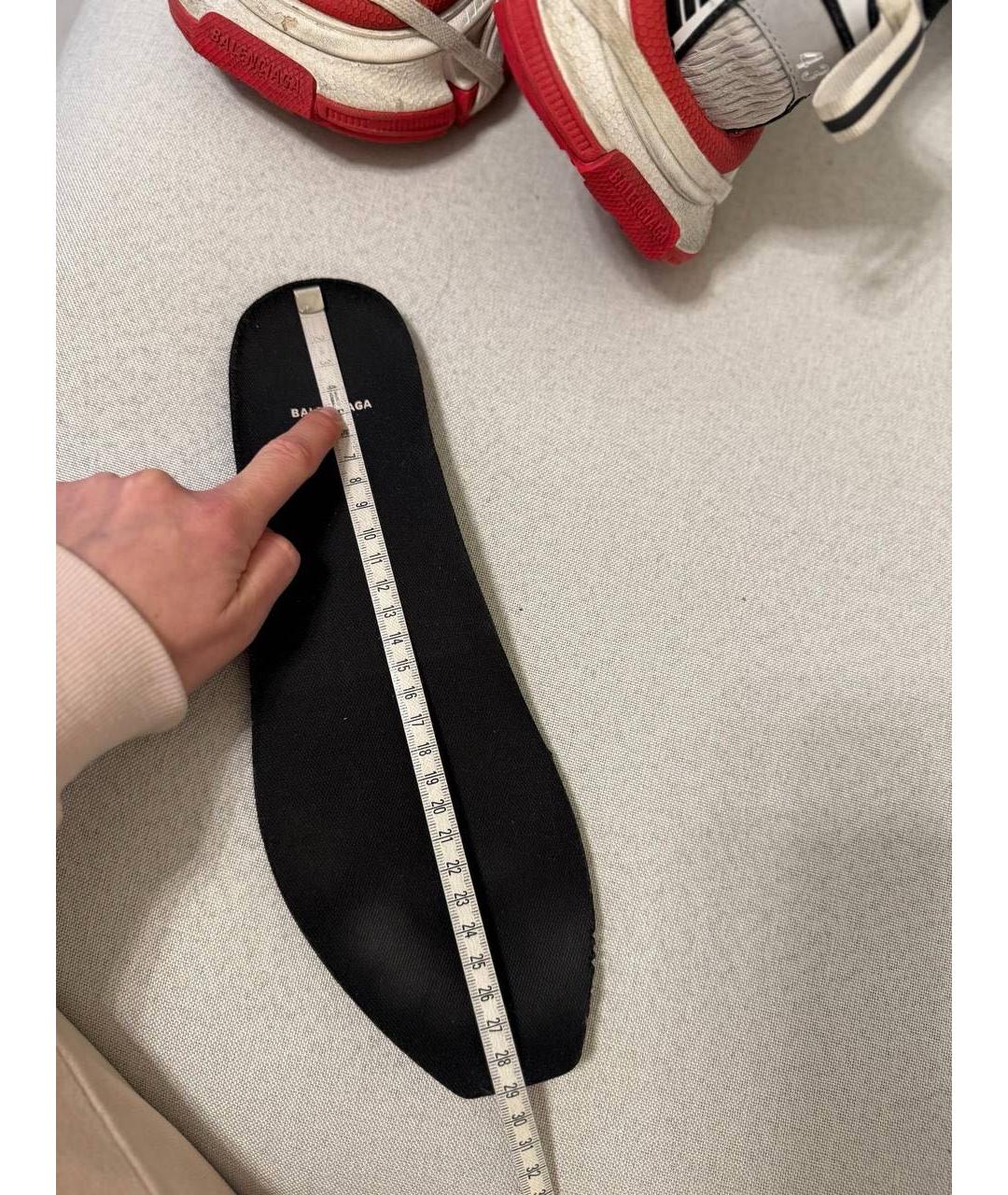 BALENCIAGA Мульти текстильные низкие кроссовки / кеды, фото 7