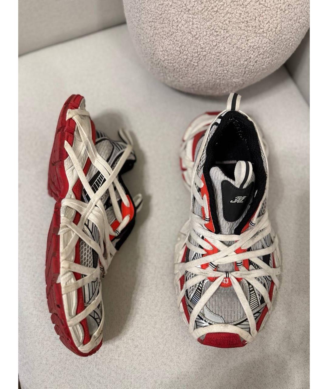 BALENCIAGA Мульти текстильные низкие кроссовки / кеды, фото 9