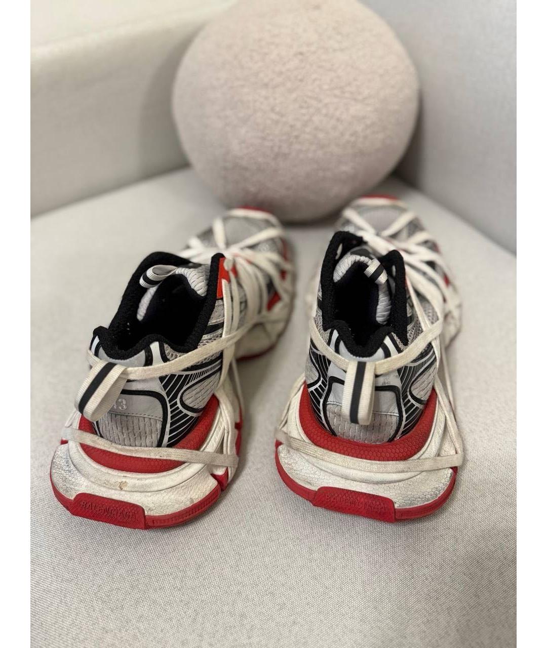 BALENCIAGA Мульти текстильные низкие кроссовки / кеды, фото 4