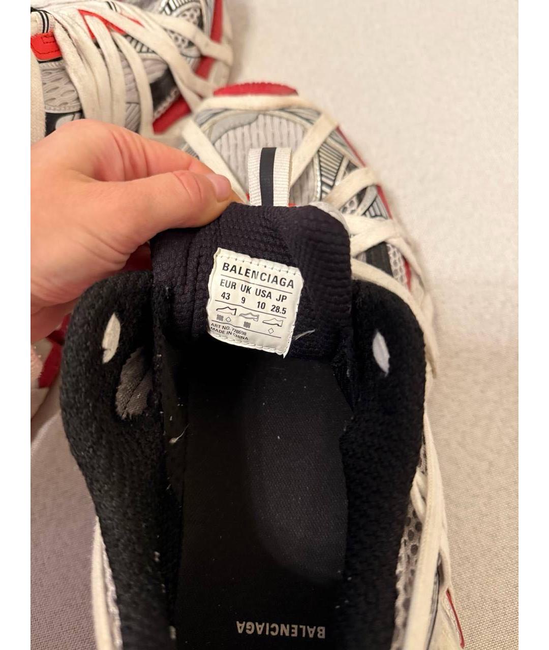 BALENCIAGA Мульти текстильные низкие кроссовки / кеды, фото 5