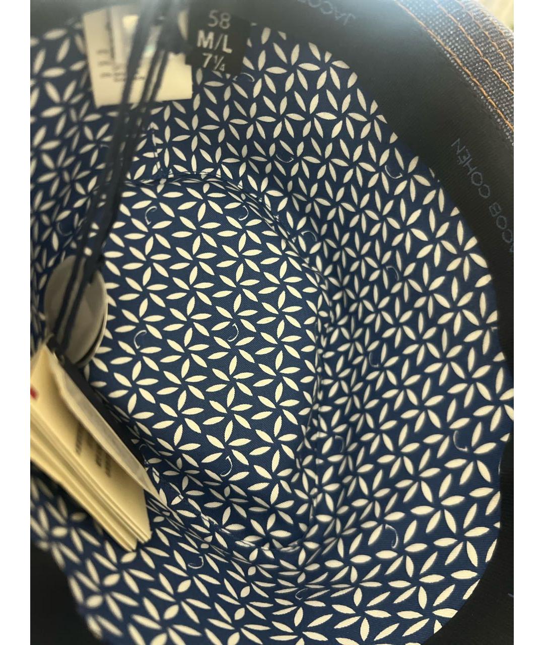 JACOB COHEN Темно-синяя шляпа, фото 4