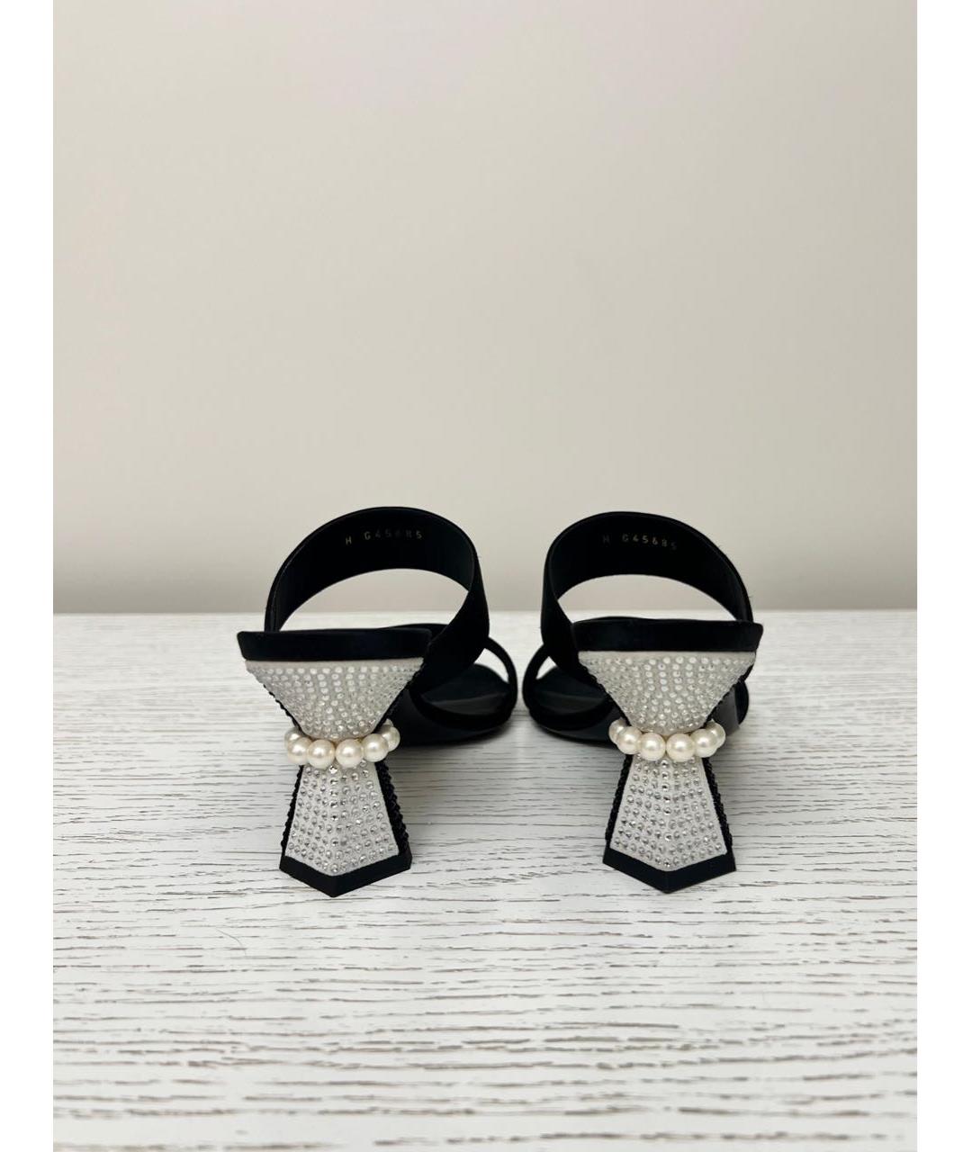 CHANEL Черные мюли, фото 5