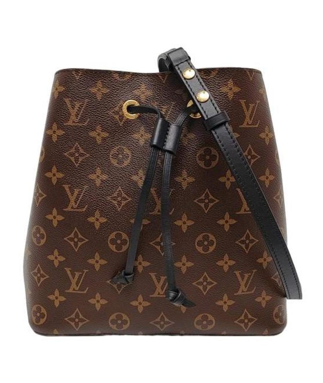 LOUIS VUITTON Коричневая сумка через плечо, фото 9