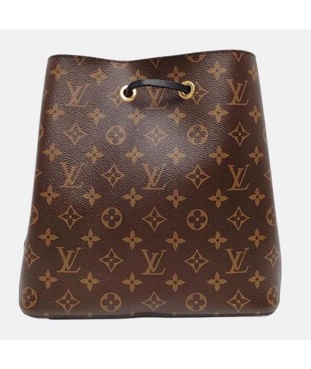 LOUIS VUITTON Коричневая сумка через плечо, фото 4