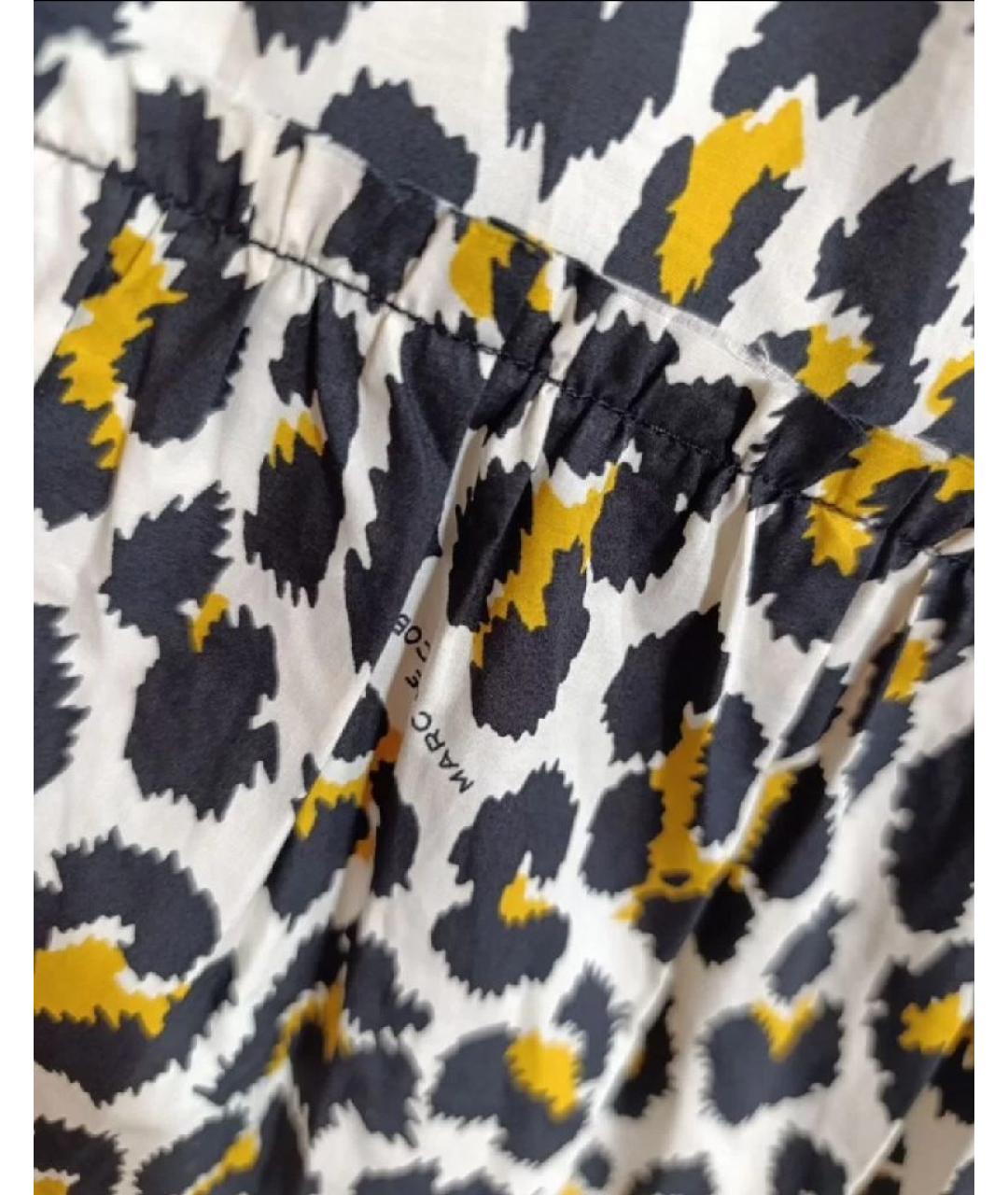 MARC JACOBS Черная хлопковая юбка миди, фото 4