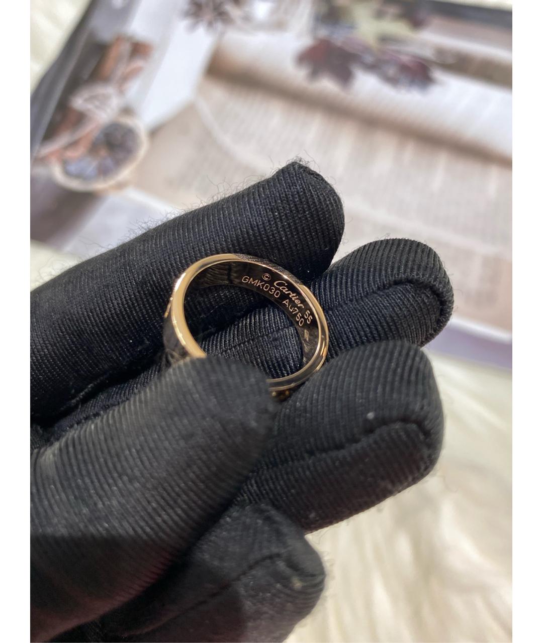 CARTIER Золотое кольцо из розового золота, фото 7