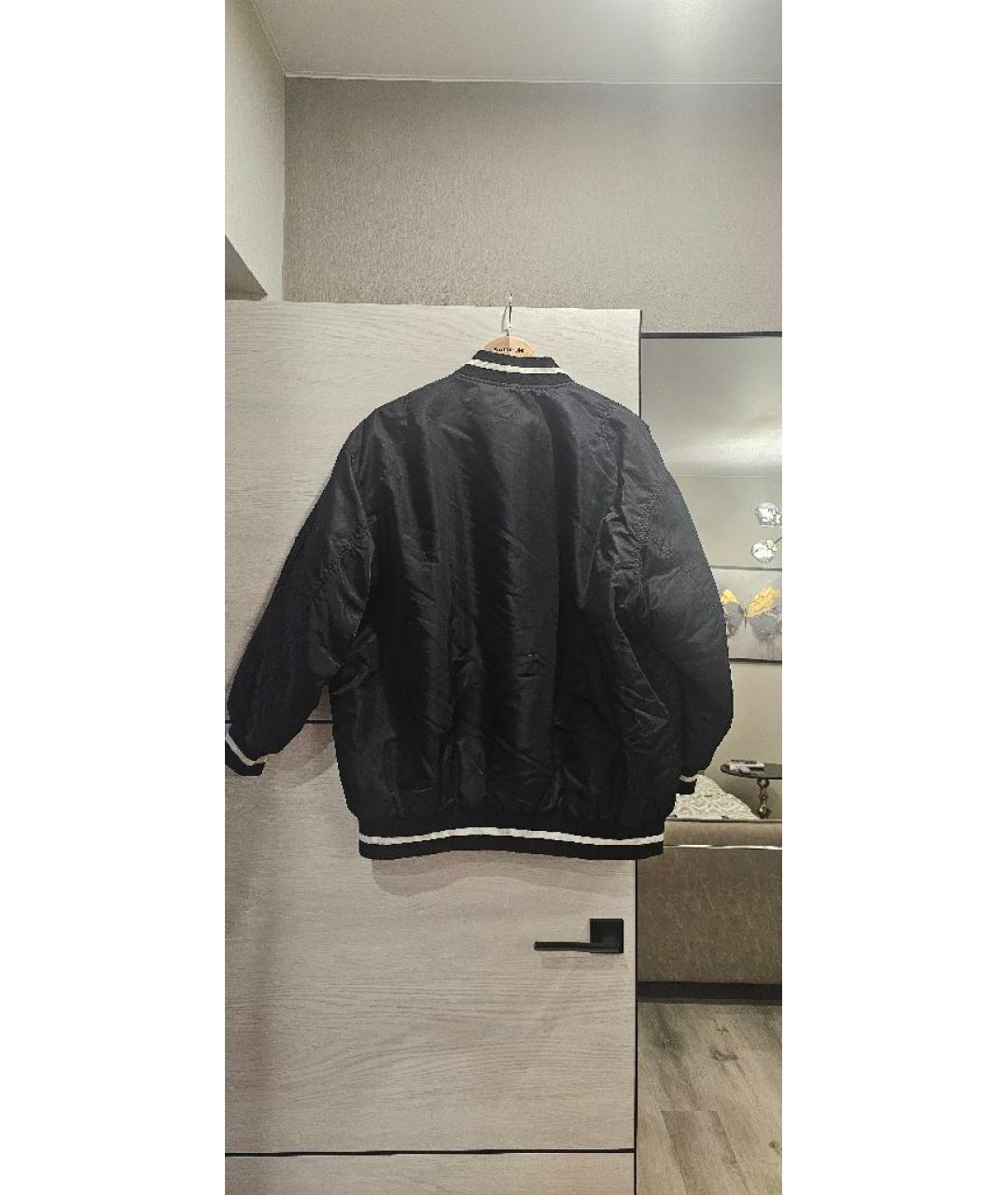 ERMANNO SCERVINO Черная полиэстеровая куртка, фото 2