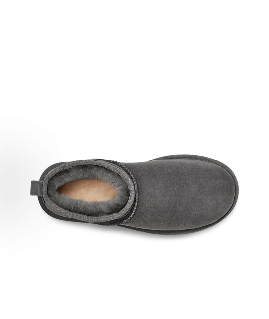 UGG AUSTRALIA Антрацитовые замшевые ботинки, фото 5