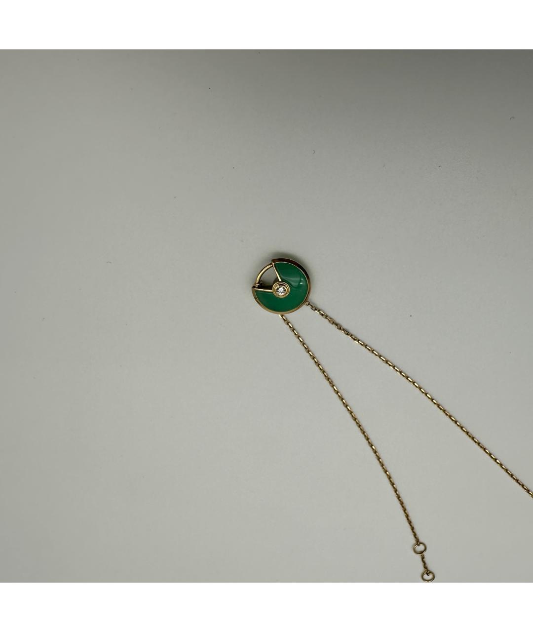 CARTIER Зеленый браслет из розового золота, фото 5