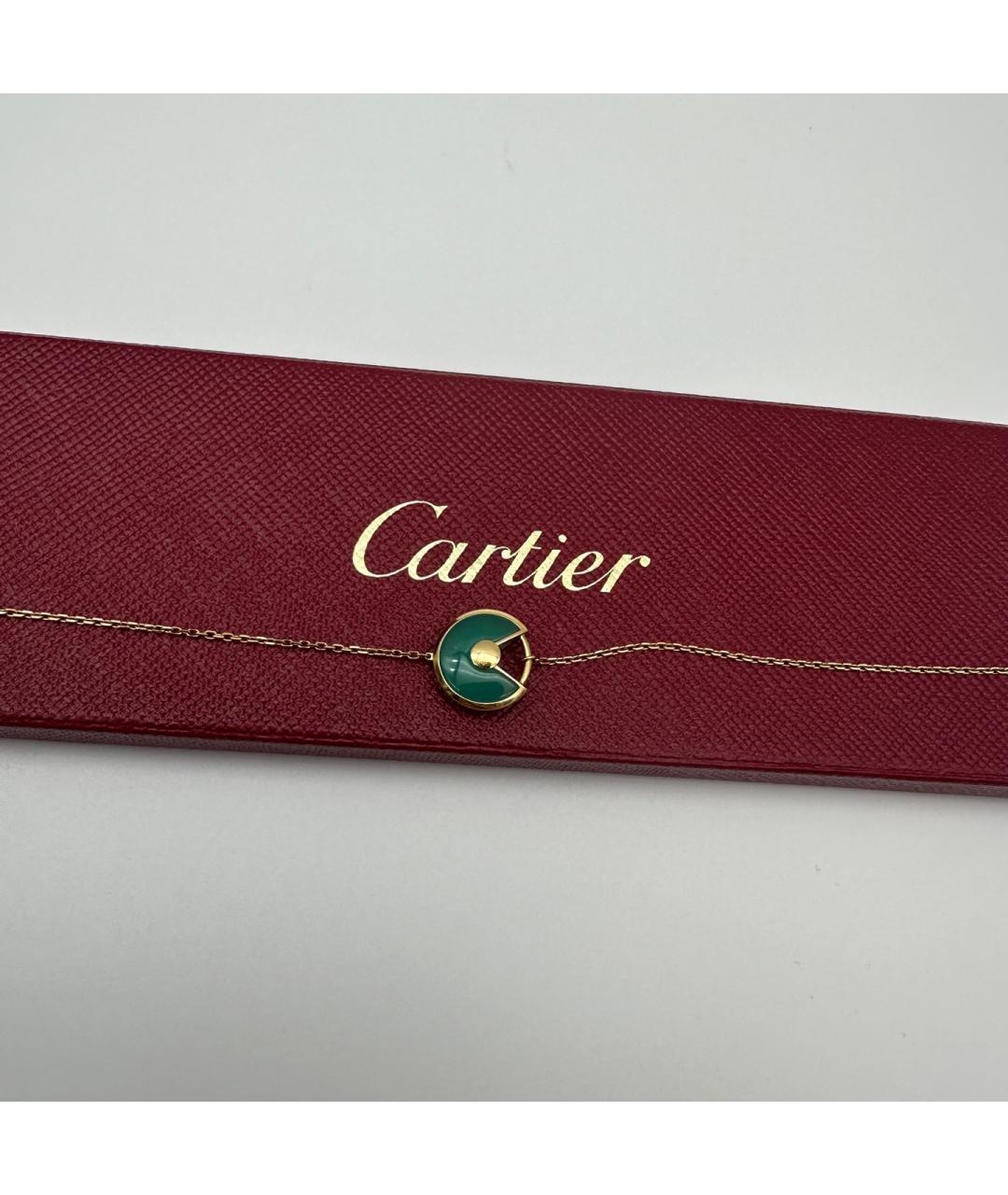 CARTIER Зеленый браслет из розового золота, фото 10