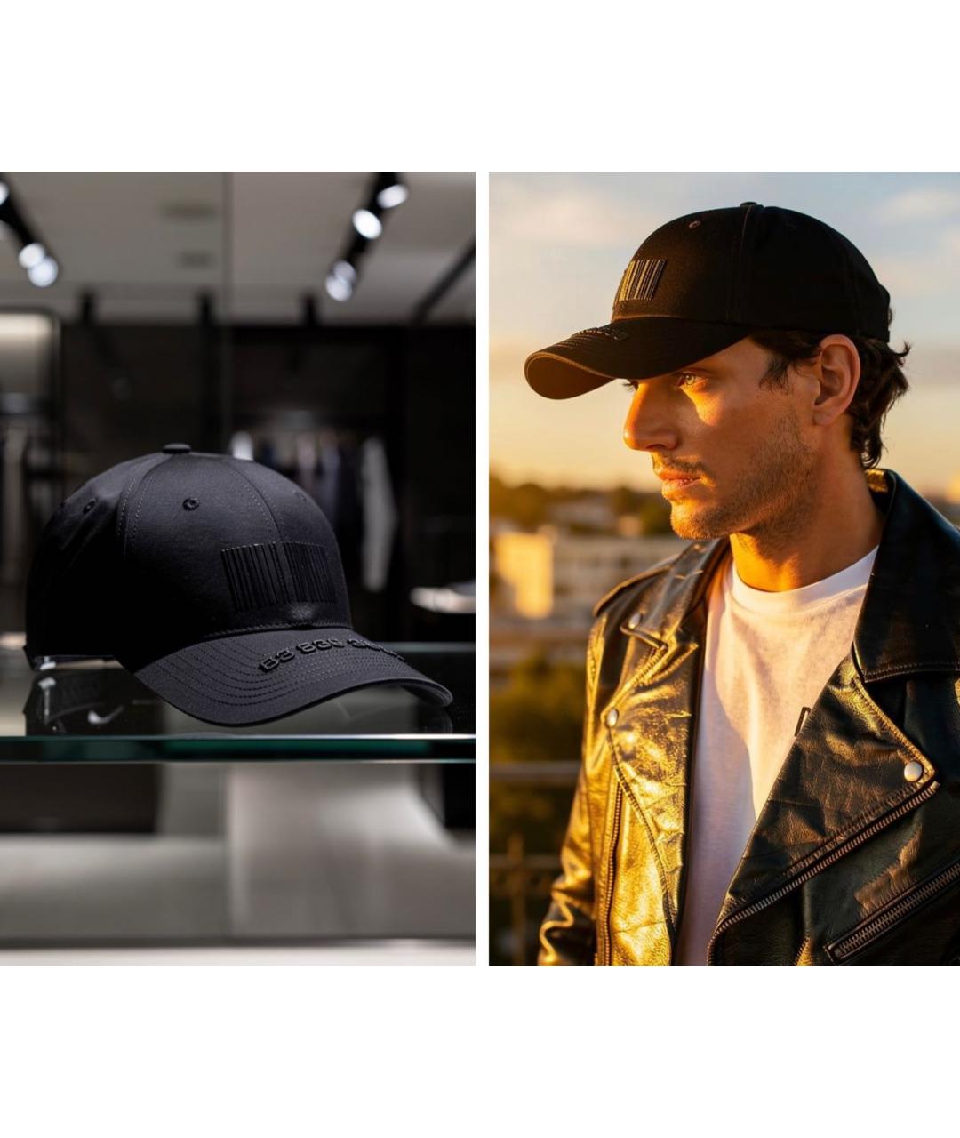 VTMNTS Черная хлопковая кепка/бейсболка, фото 2