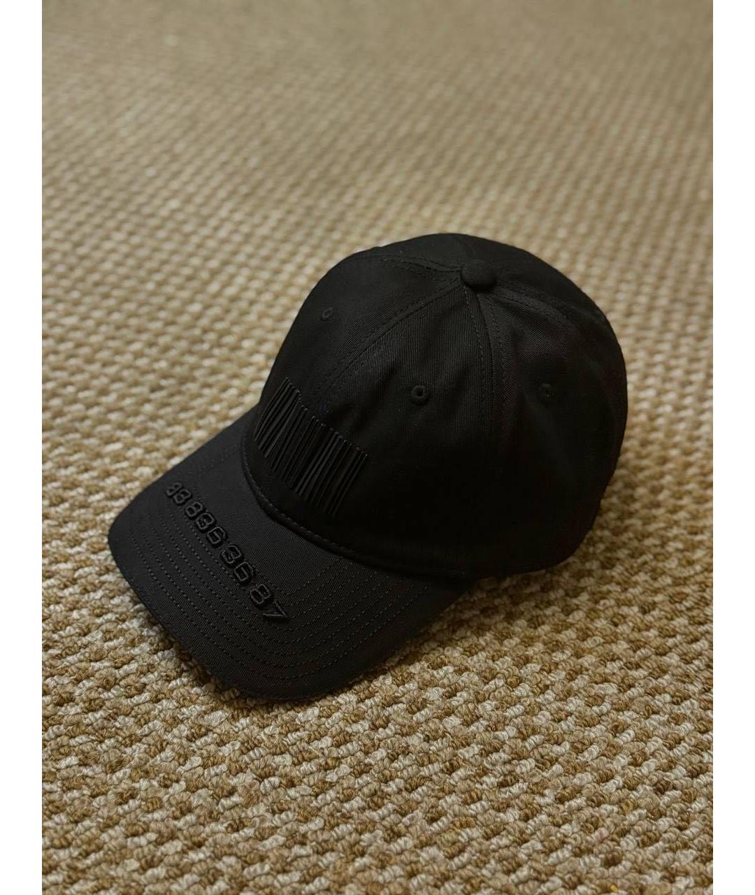 VTMNTS Черная хлопковая кепка/бейсболка, фото 3