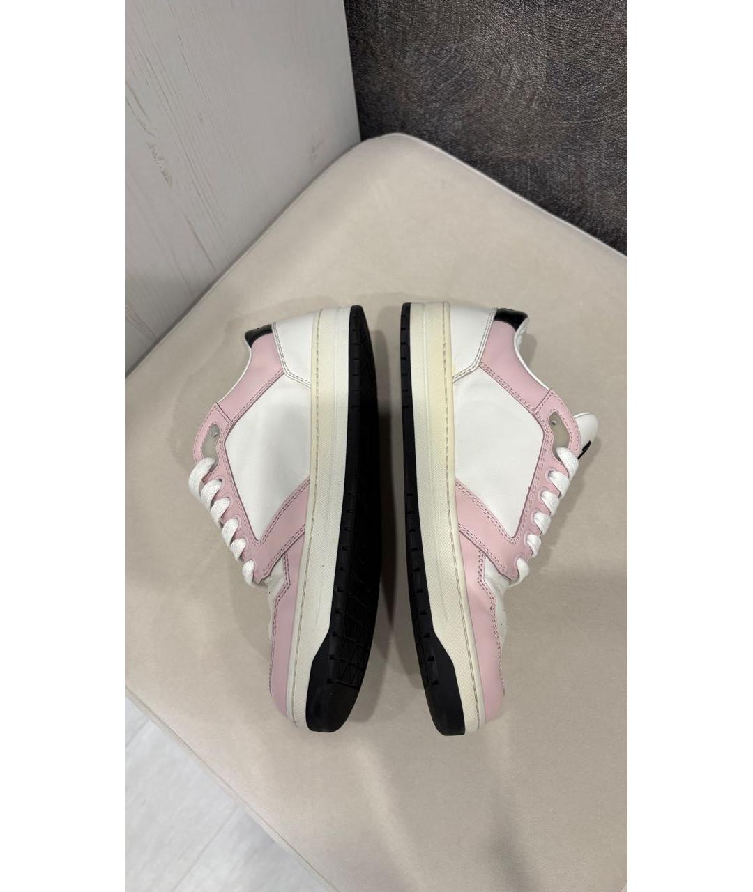 PRADA Мульти кожаные кеды, фото 7