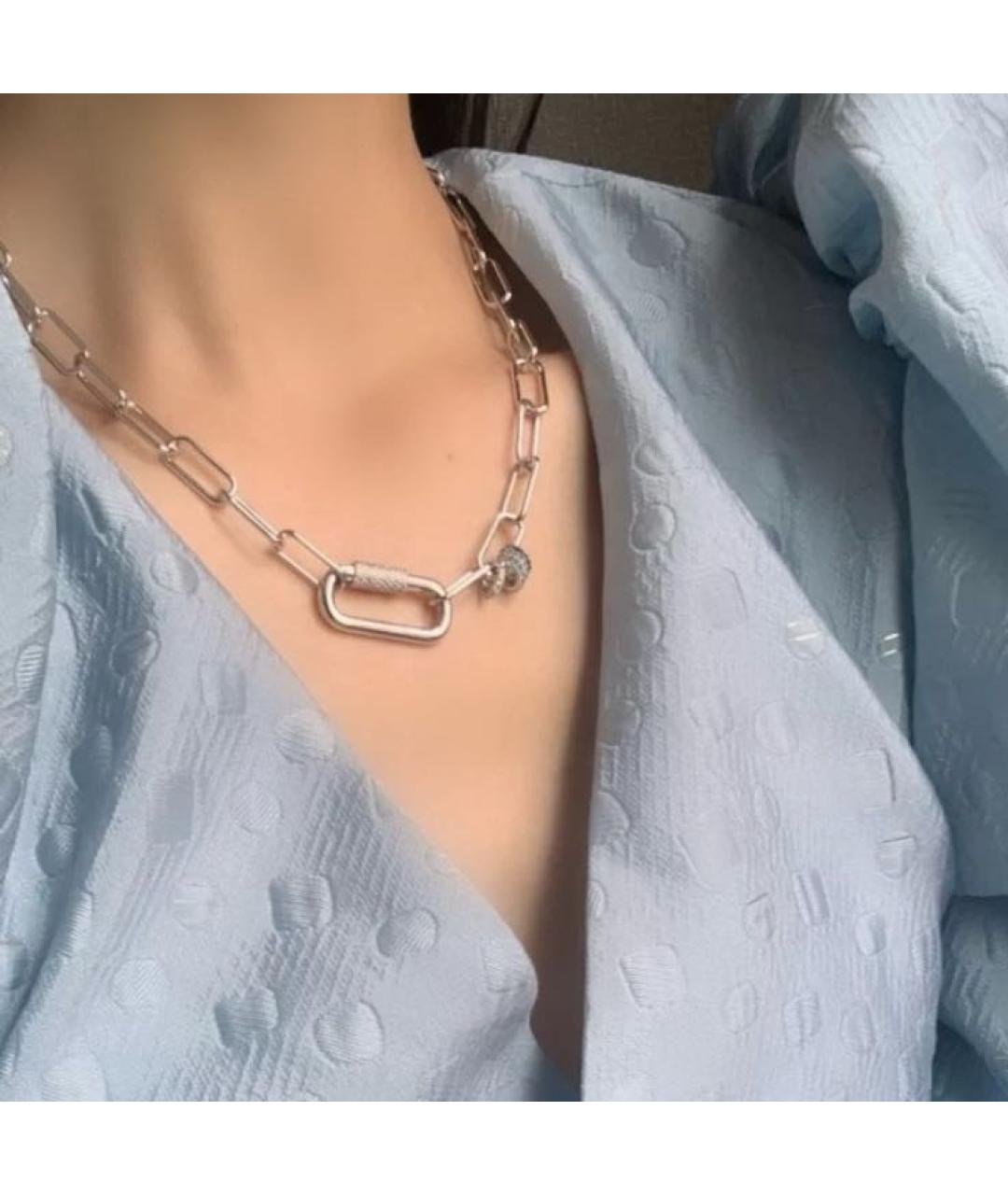 APM Monaco Серебряное серебряное колье, фото 6