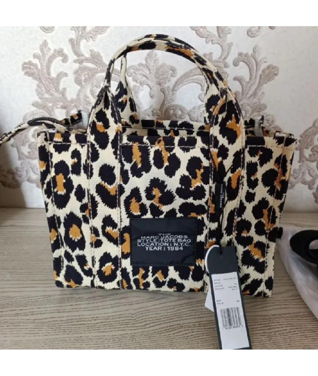 MARC JACOBS Мульти хлопковая сумка с короткими ручками, фото 3